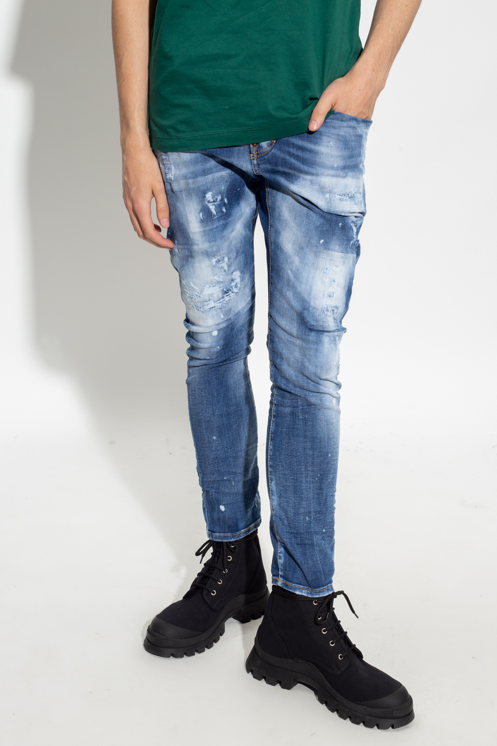 Jeans discount dsquared bleu